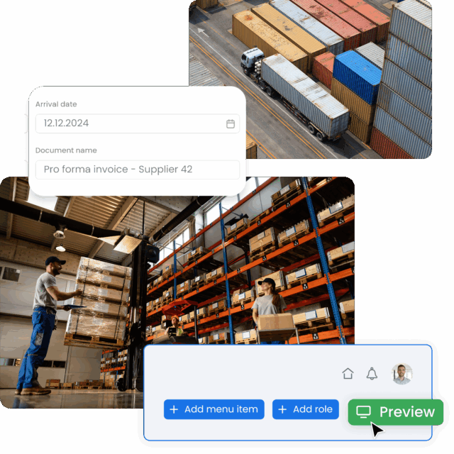 Build custom line-of-business applications - Hero